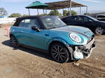 2018 Mini Cooper S Turquoise vin: WMWWG9C52J3E38987