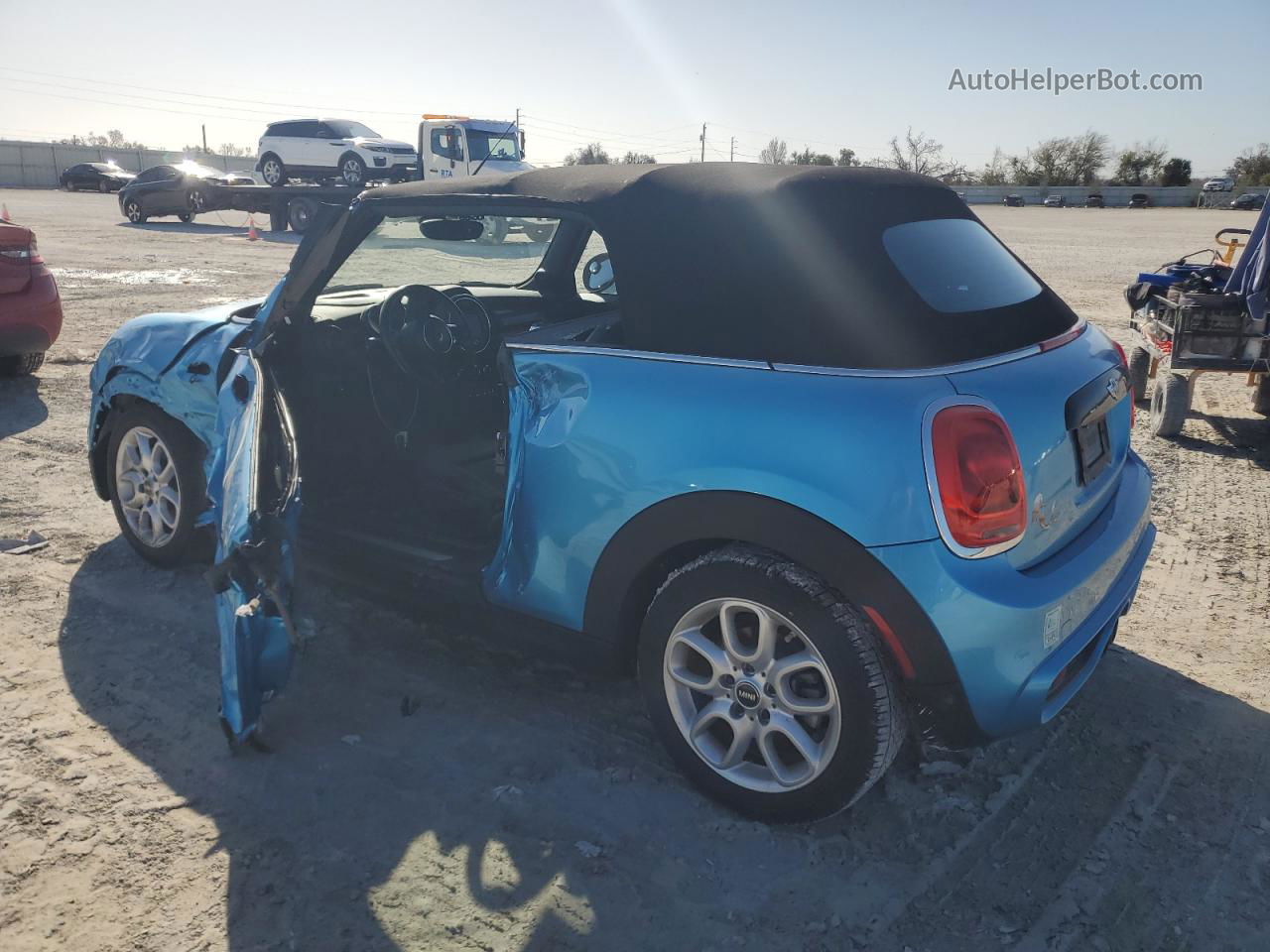 2018 Mini Cooper S Blue vin: WMWWG9C54J3E38764