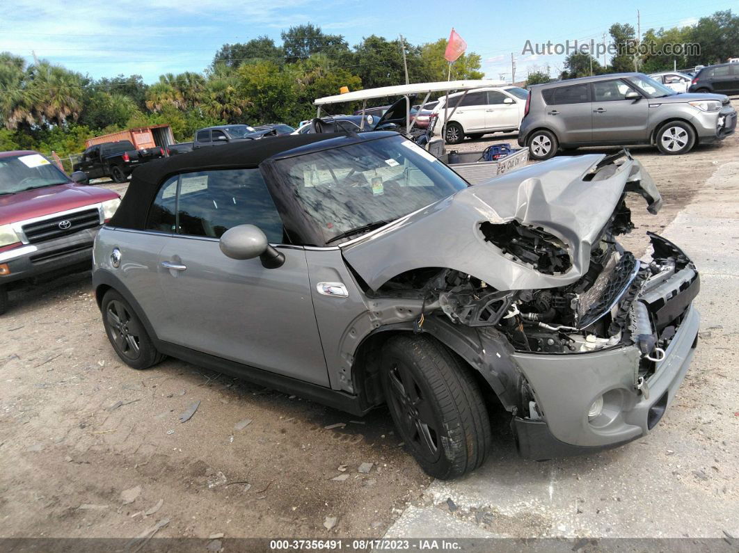 2018 Mini Convertible Cooper S Gray vin: WMWWG9C54J3E39199