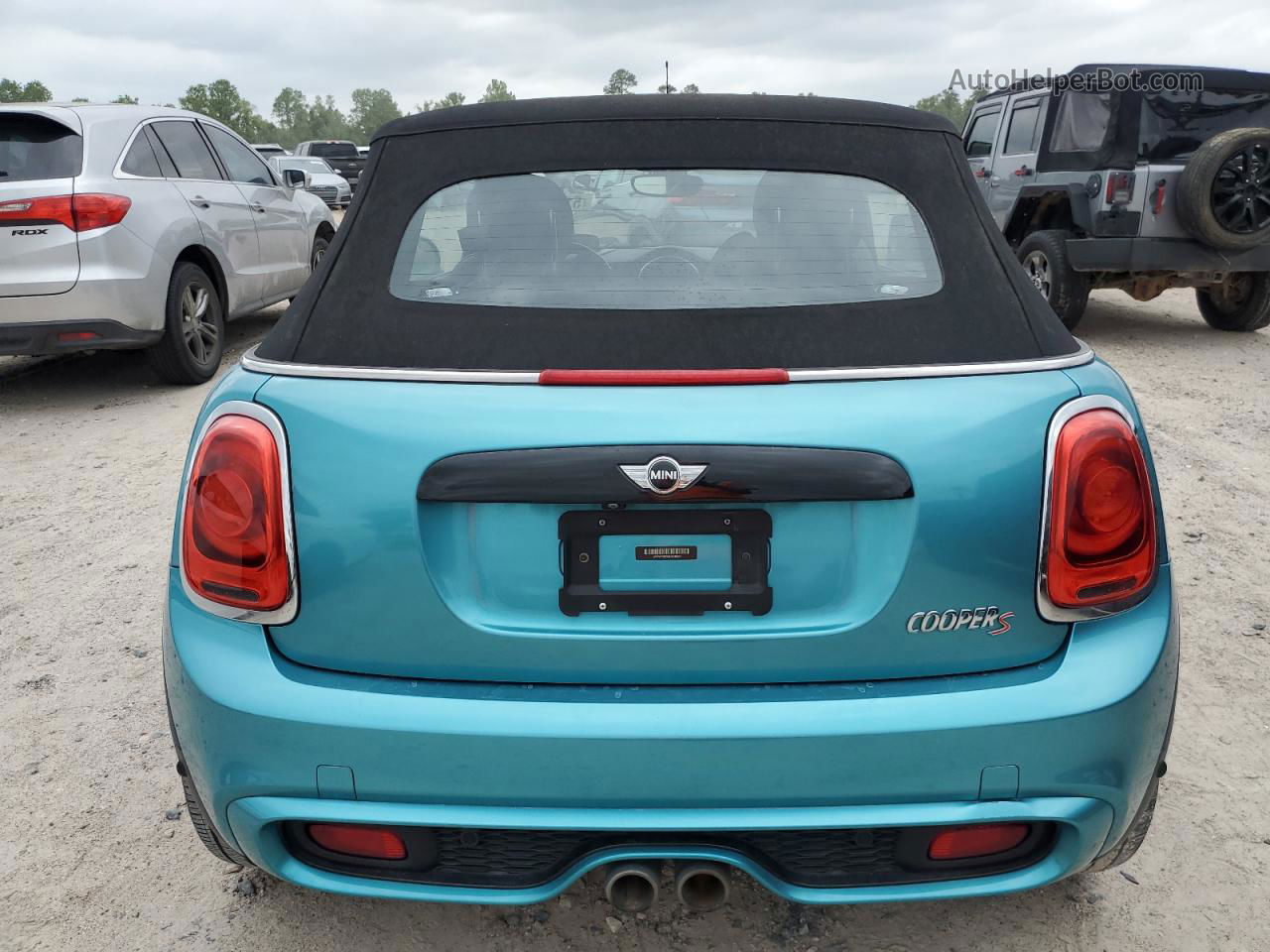 2018 Mini Cooper S Teal vin: WMWWG9C56J3E39012