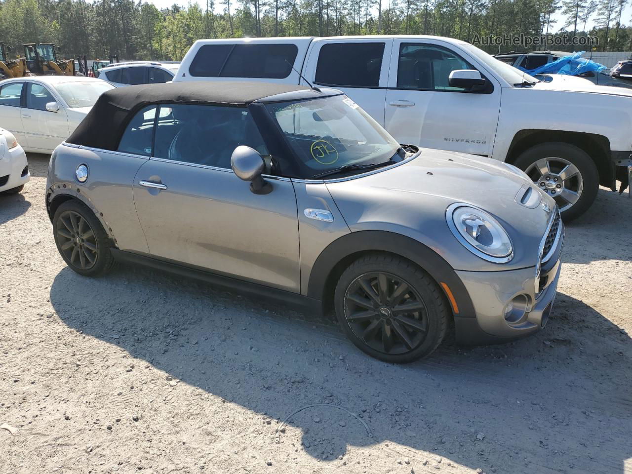 2018 Mini Cooper S Gray vin: WMWWG9C57J3E38581