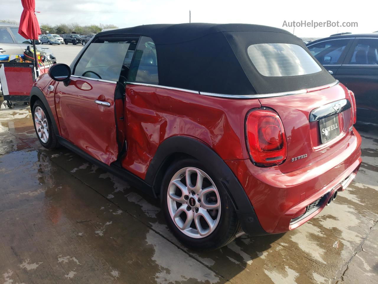 2018 Mini Cooper S Red vin: WMWWG9C58J3E38525