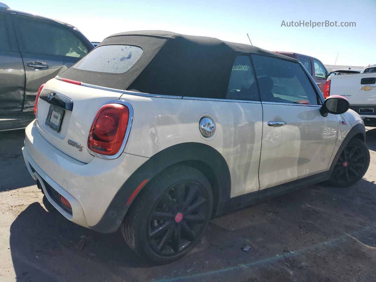 2018 Mini Cooper S Белый vin: WMWWG9C58J3E38668