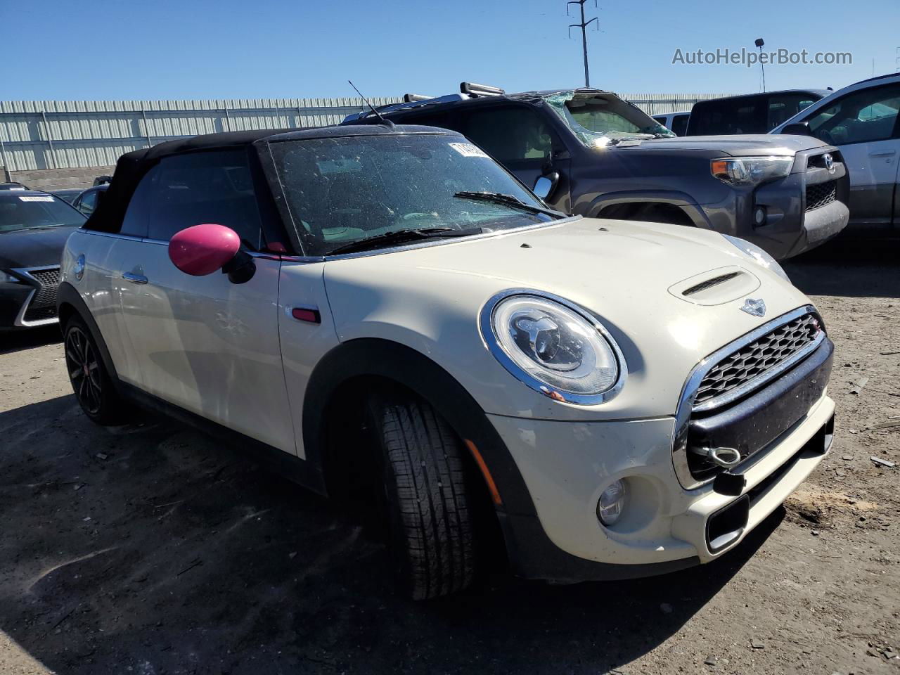 2018 Mini Cooper S White vin: WMWWG9C58J3E38668