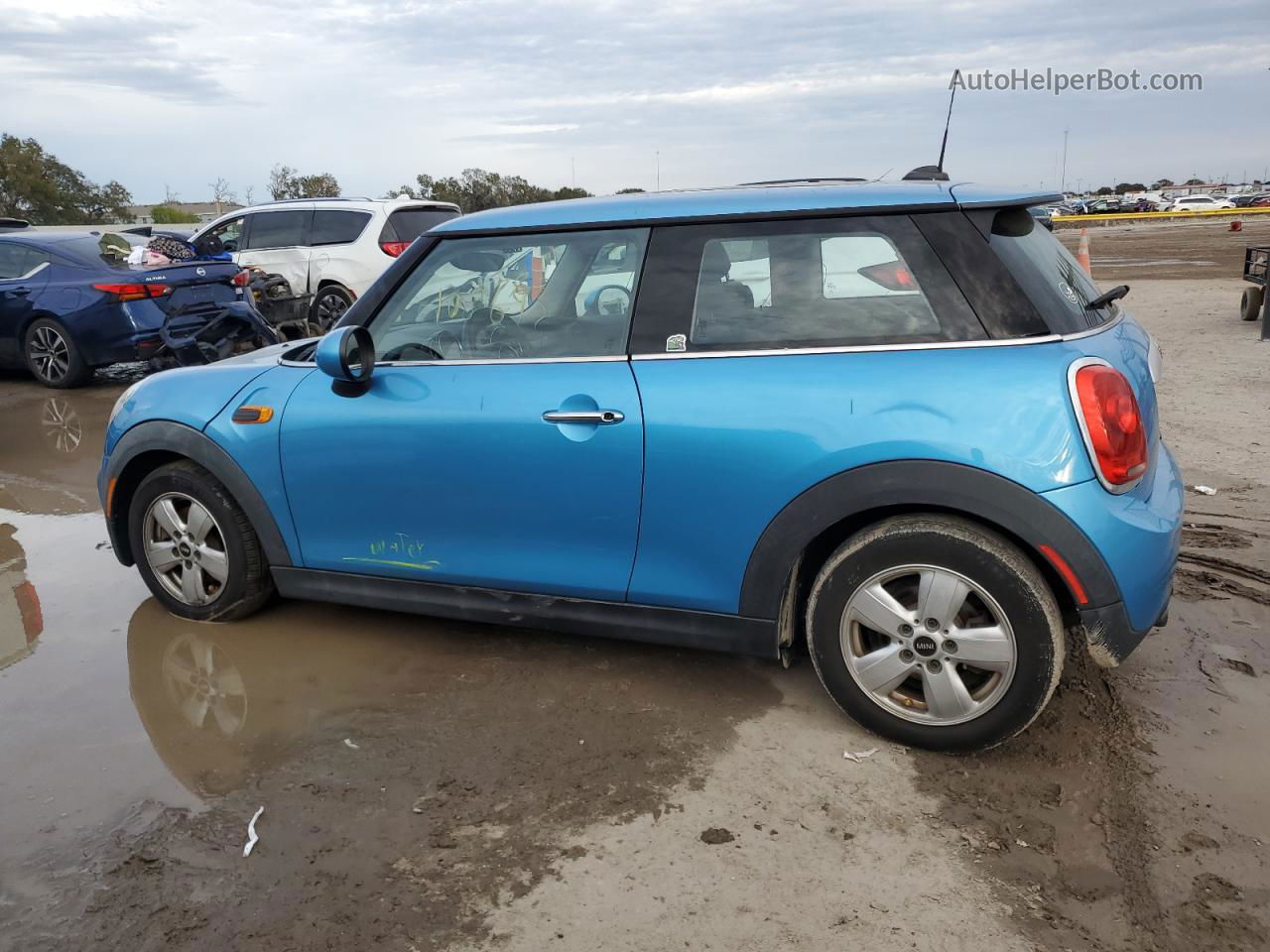 2015 Mini Cooper  Синий vin: WMWXM5C50F3A04287