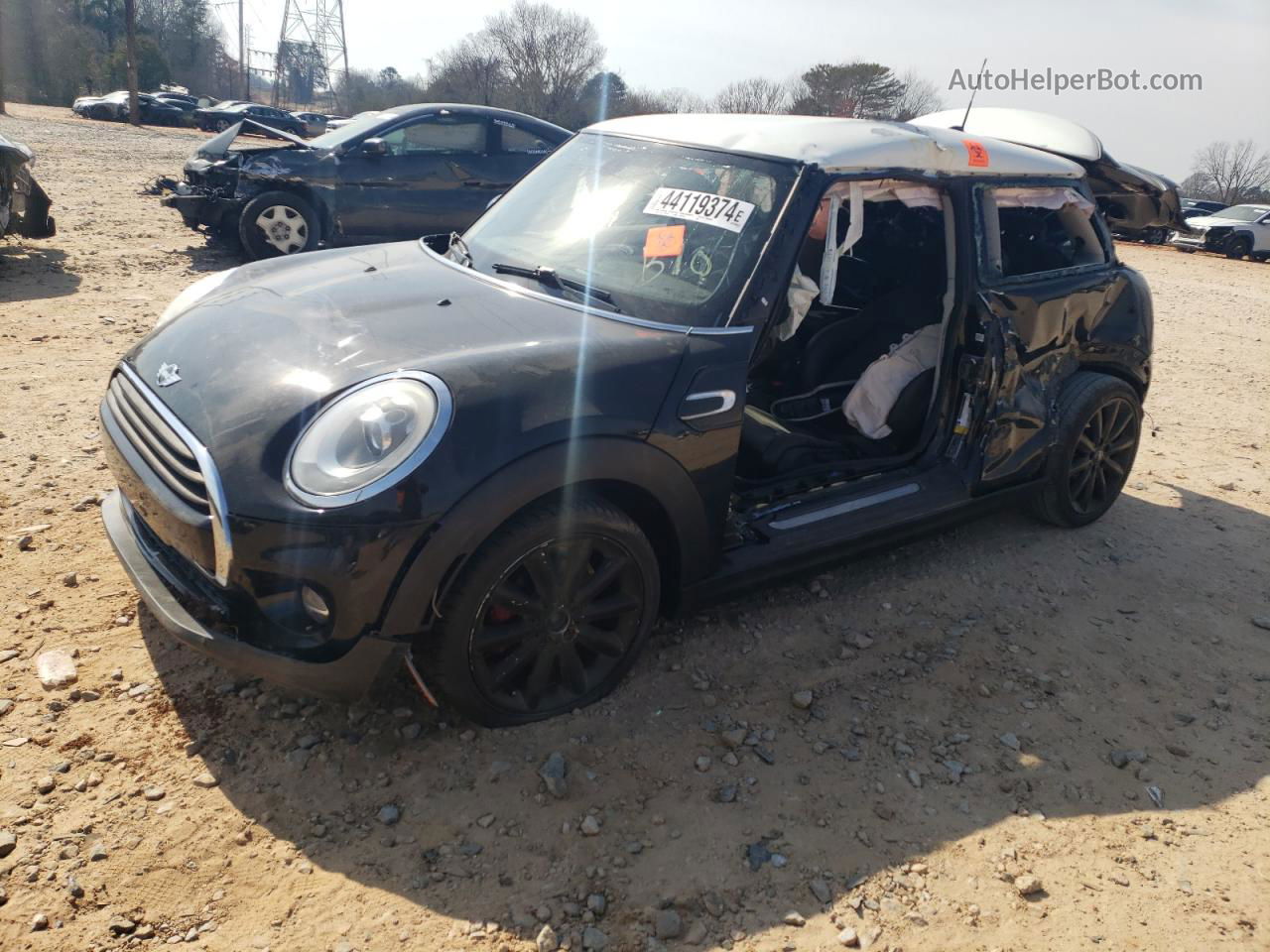 2015 Mini Cooper  Black vin: WMWXM5C50F3A58172