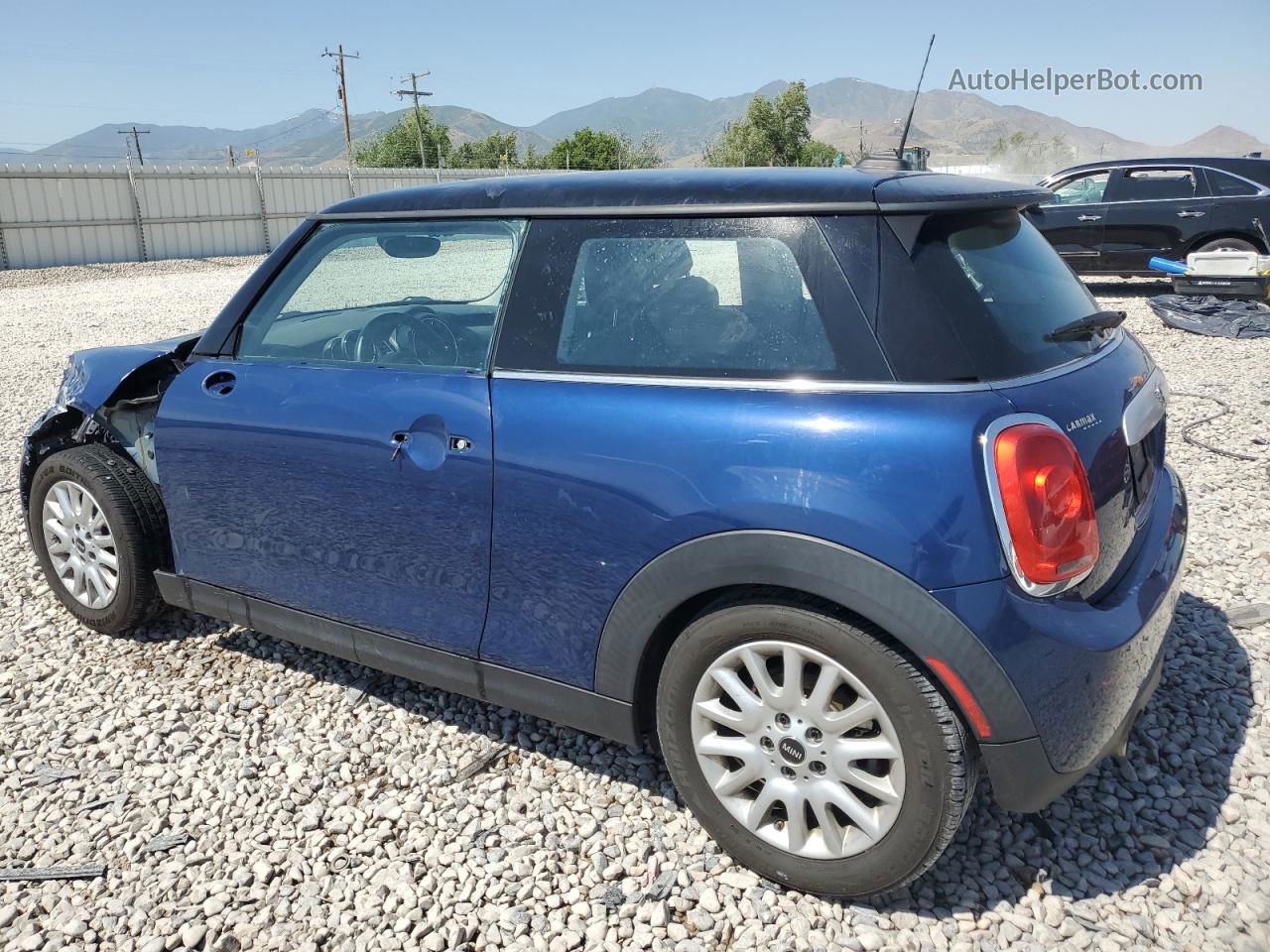 2015 Mini Cooper  Blue vin: WMWXM5C51F3B34322