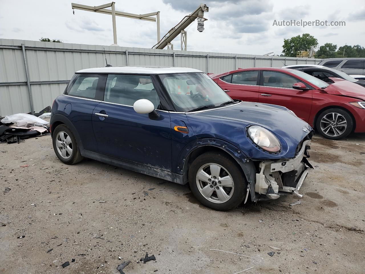 2015 Mini Cooper  Blue vin: WMWXM5C51FT941632