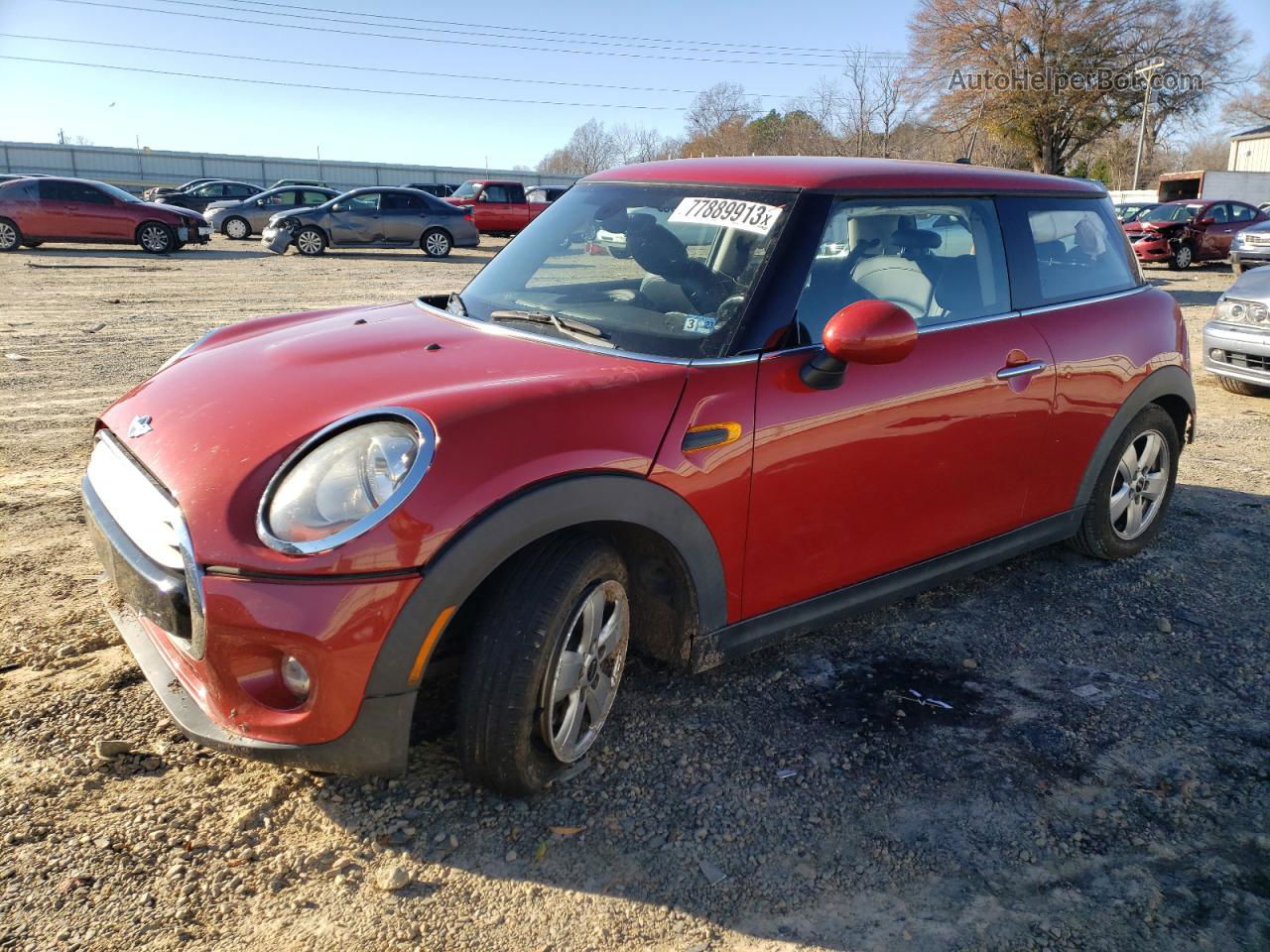 2015 Mini Cooper  Red vin: WMWXM5C52F3A59145