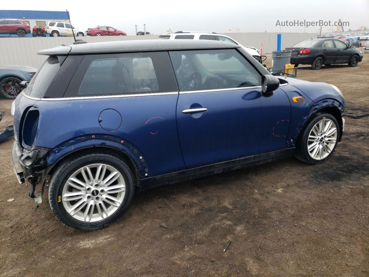 2015 Mini Cooper  Blue vin: WMWXM5C52FT939114