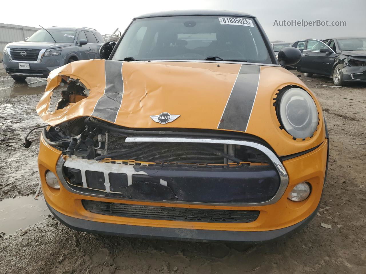 2015 Mini Cooper  Orange vin: WMWXM5C52FT973165