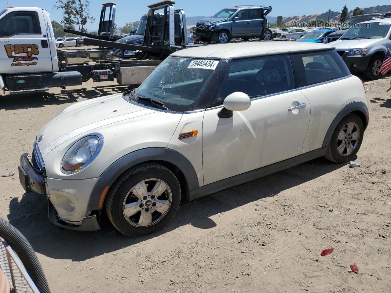 2015 Mini Cooper  Cream vin: WMWXM5C53F3A59767