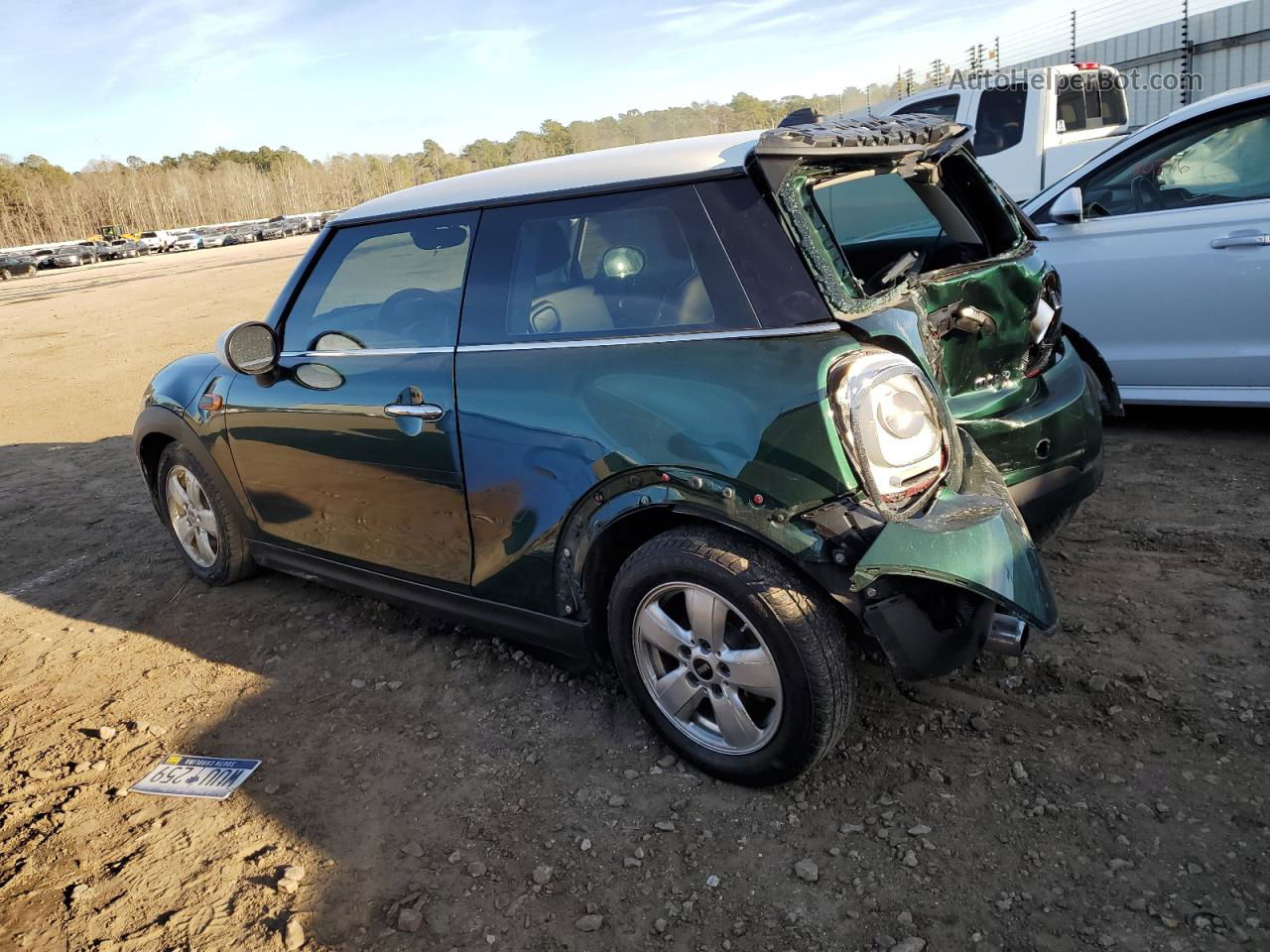 2015 Mini Cooper  Green vin: WMWXM5C53FT940417