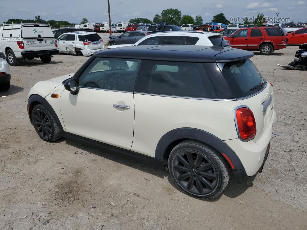 2015 Mini Cooper  Бежевый vin: WMWXM5C53FT973157