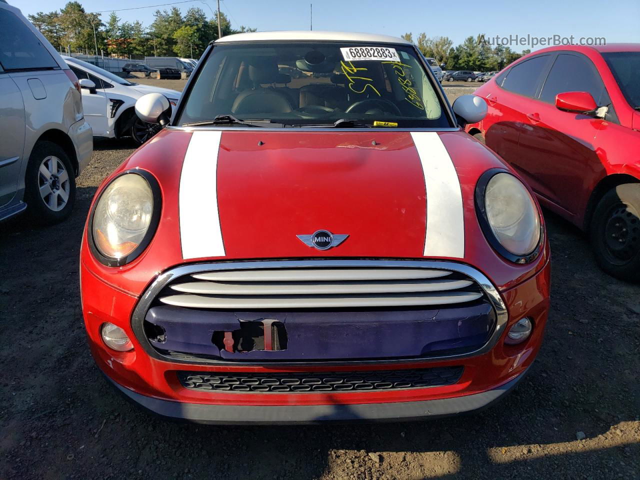 2015 Mini Cooper  Maroon vin: WMWXM5C53FT973644