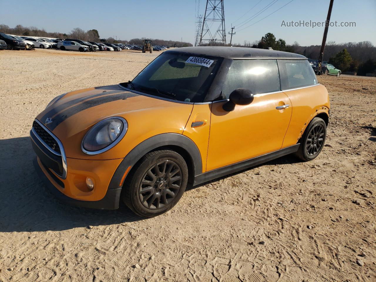 2015 Mini Cooper  Orange vin: WMWXM5C54F3B34007