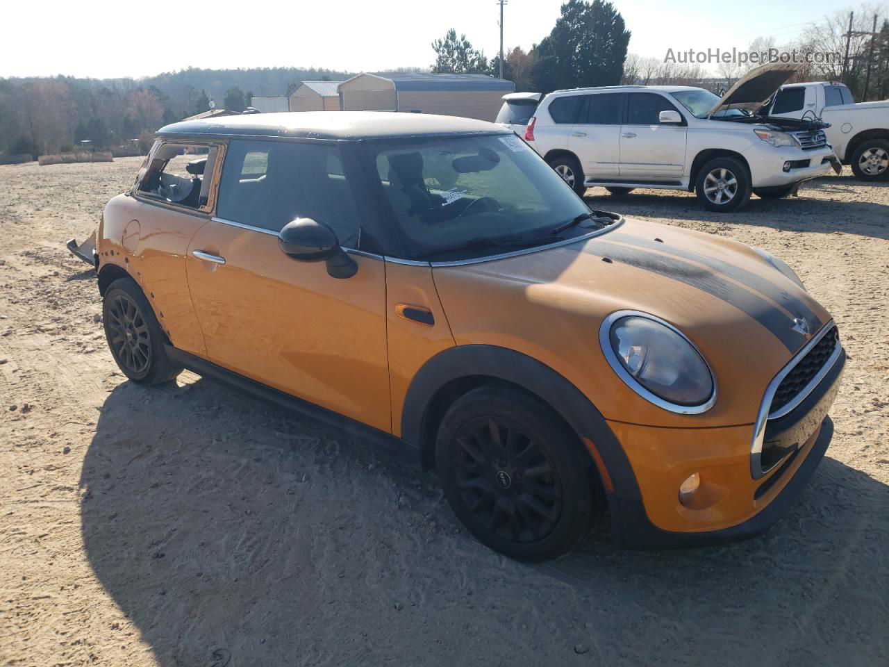 2015 Mini Cooper  Orange vin: WMWXM5C54F3B34007