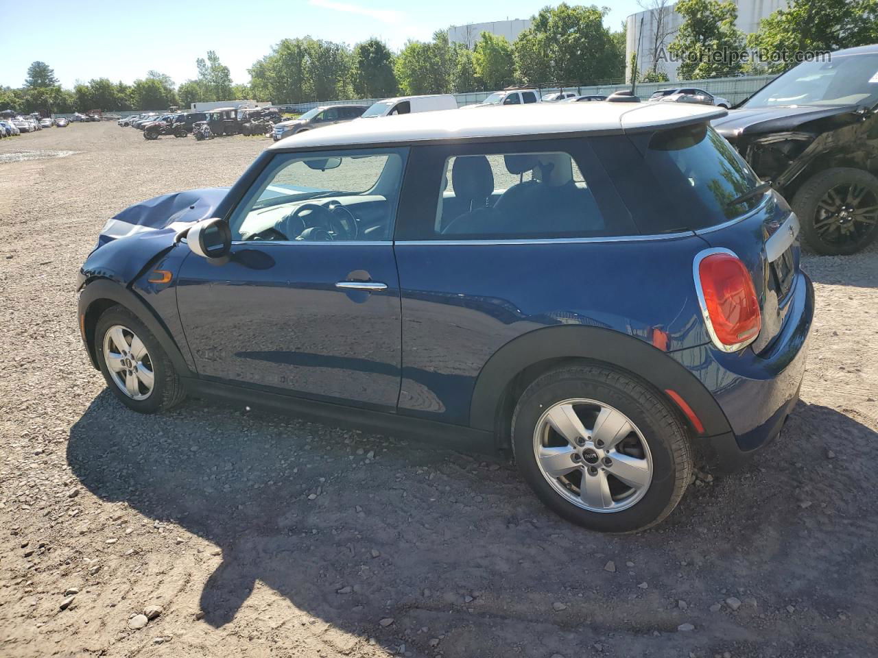 2015 Mini Cooper  Blue vin: WMWXM5C54FT938515