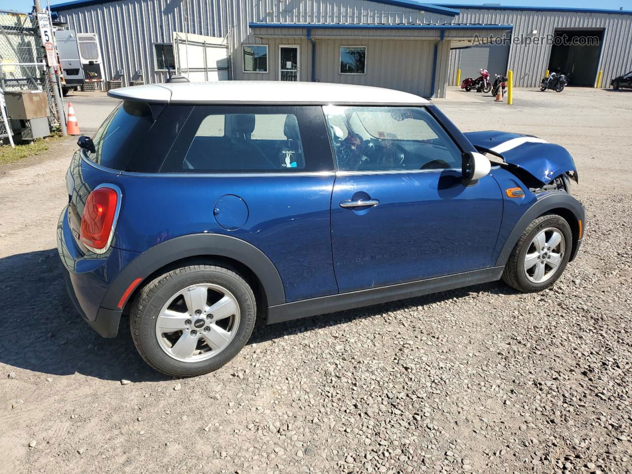 2015 Mini Cooper  Blue vin: WMWXM5C54FT938515