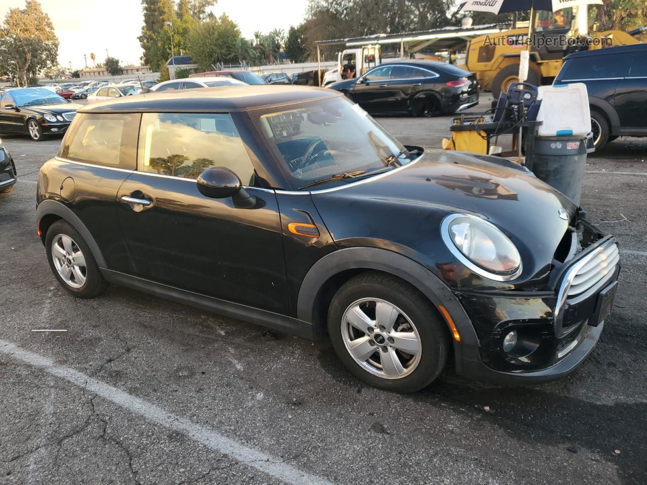 2015 Mini Cooper  Black vin: WMWXM5C55F3A56367