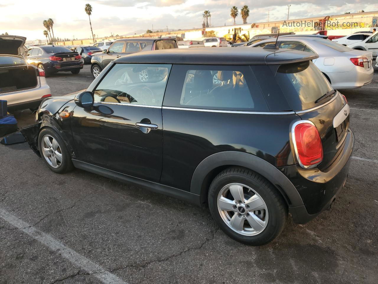 2015 Mini Cooper  Black vin: WMWXM5C55F3A56367