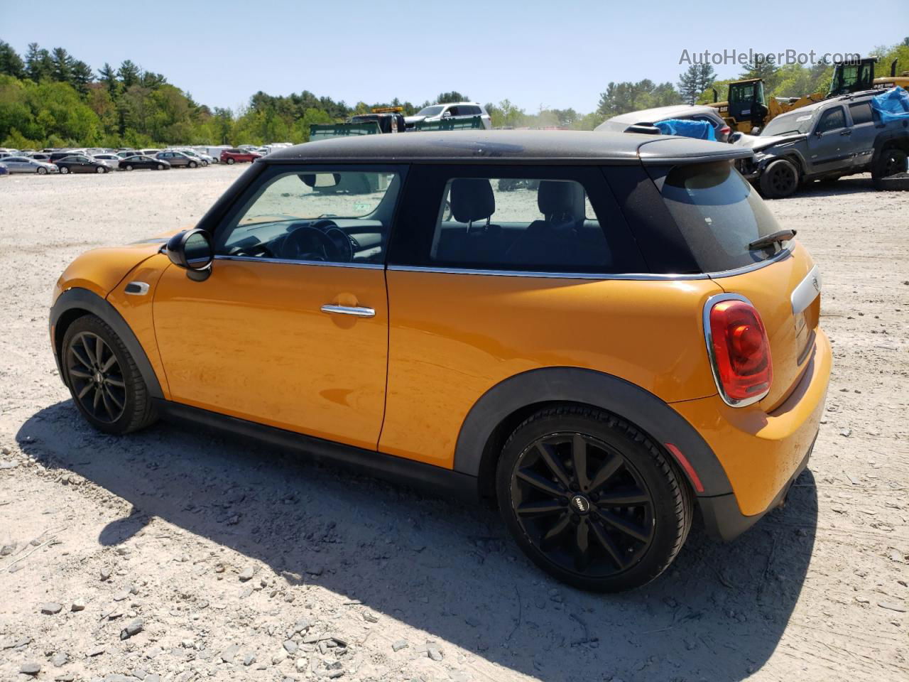 2015 Mini Cooper  Yellow vin: WMWXM5C55F3A59382