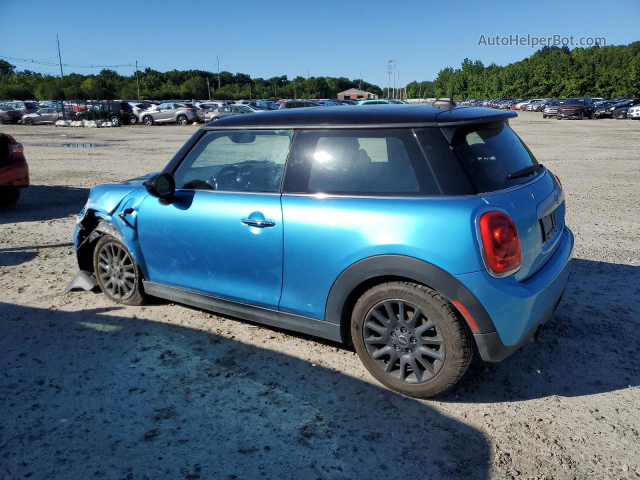 2015 Mini Cooper  Blue vin: WMWXM5C55FT941407