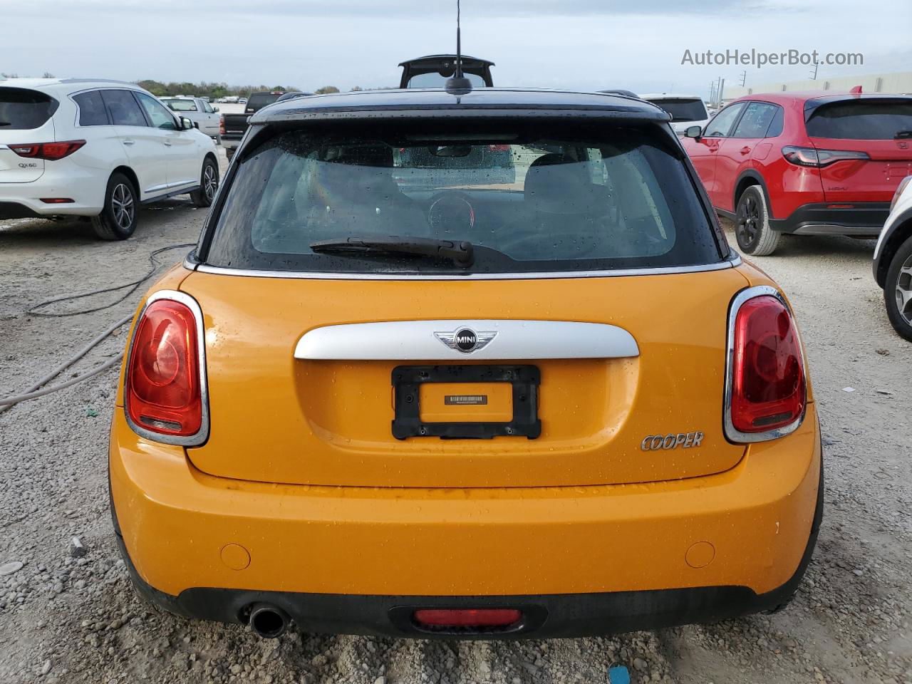 2015 Mini Cooper  Orange vin: WMWXM5C56F3A60699