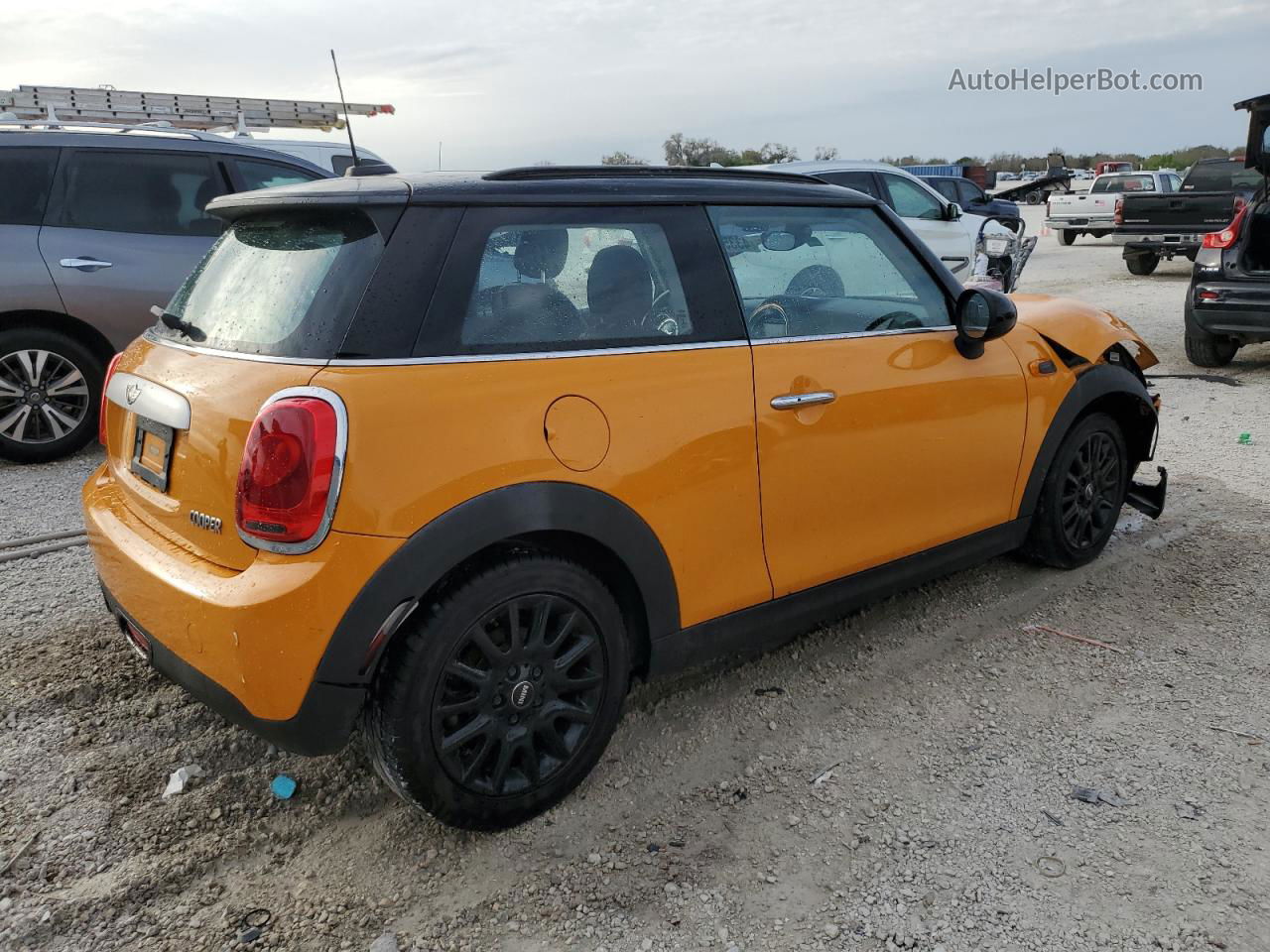 2015 Mini Cooper  Orange vin: WMWXM5C56F3A60699