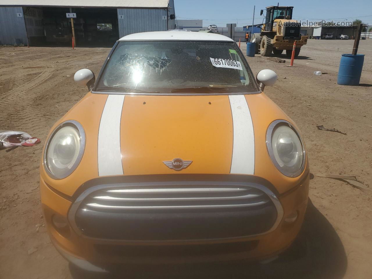 2015 Mini Cooper  Orange vin: WMWXM5C57F3A96644