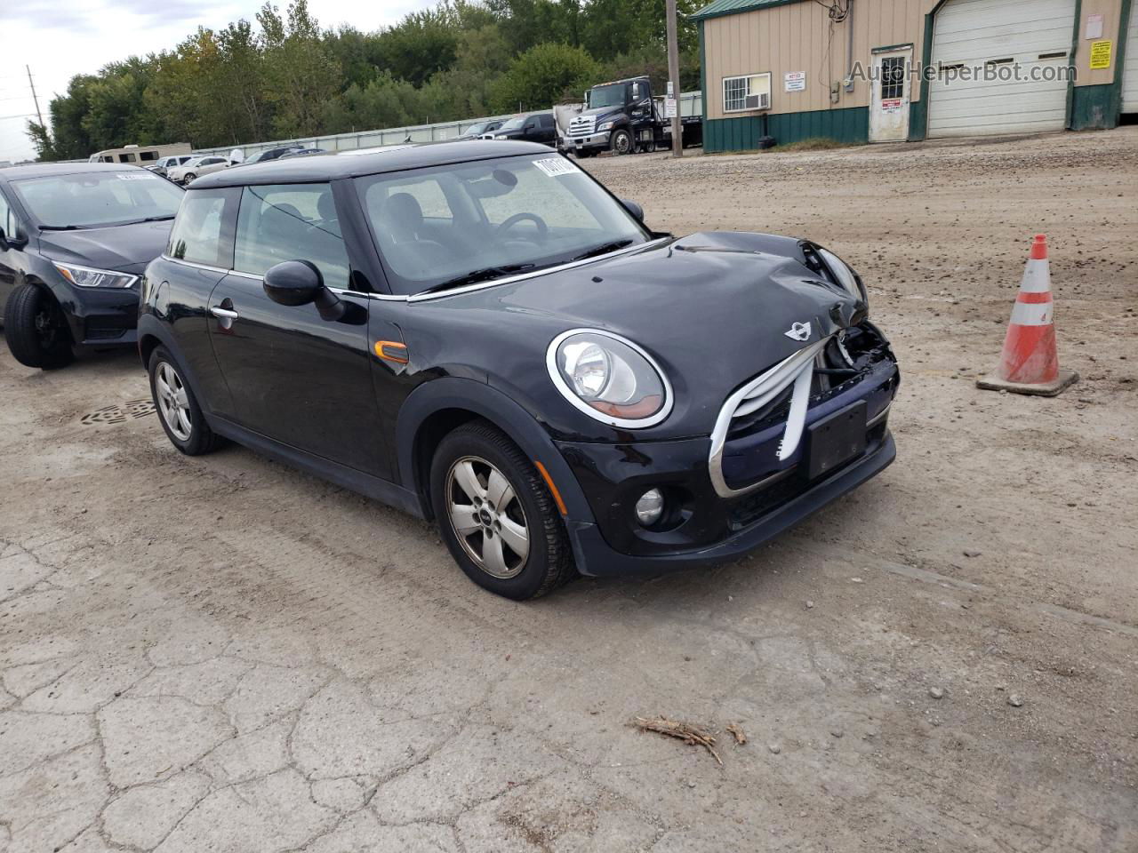 2015 Mini Cooper  Black vin: WMWXM5C57F3B34275