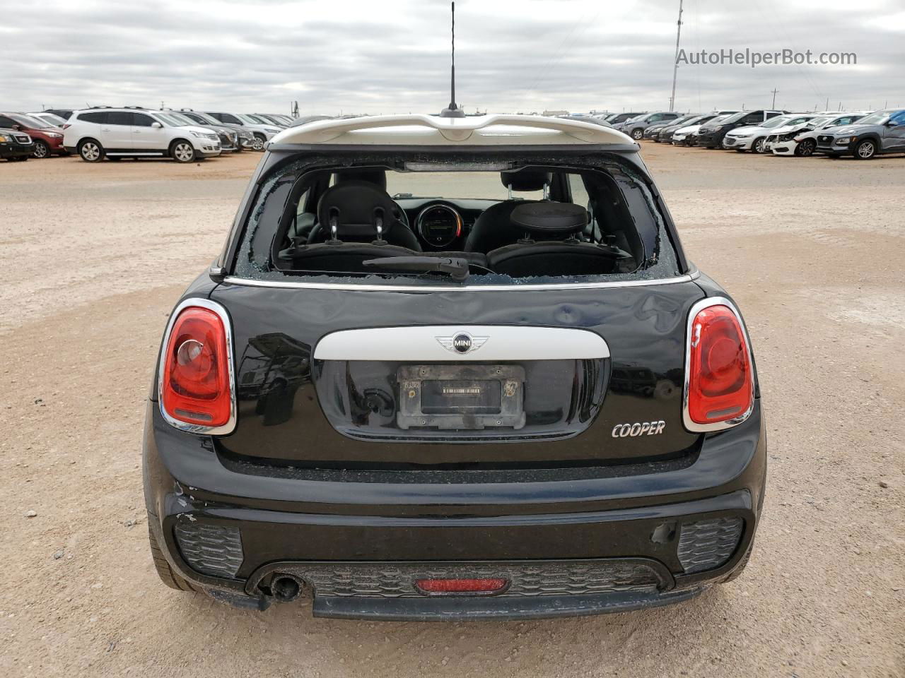 2015 Mini Cooper  Black vin: WMWXM5C57FT942865