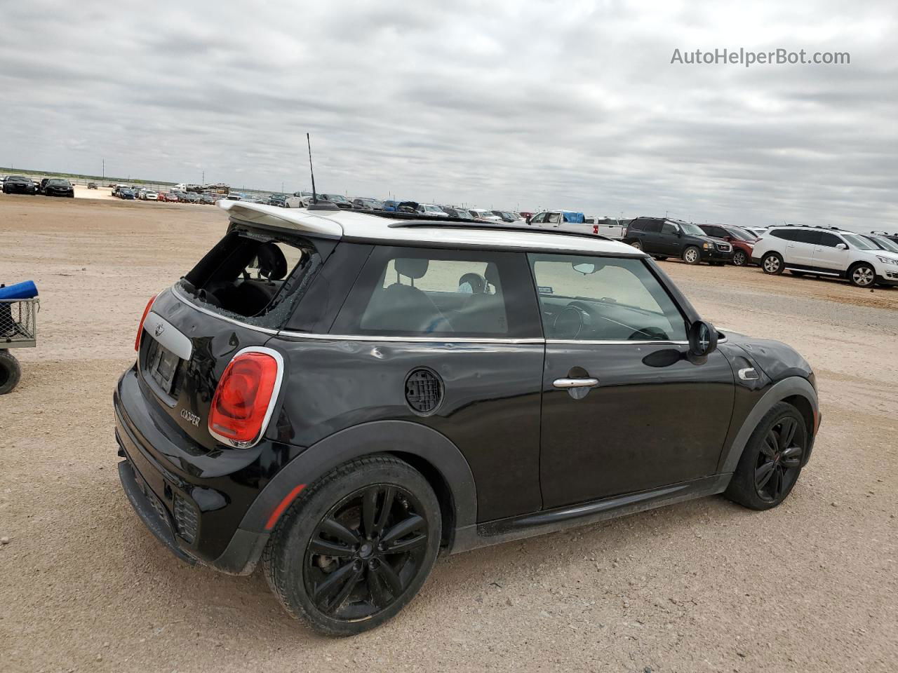 2015 Mini Cooper  Black vin: WMWXM5C57FT942865