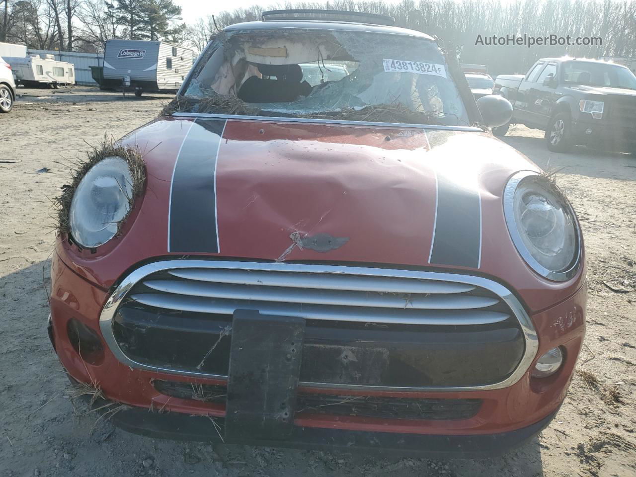 2015 Mini Cooper  Красный vin: WMWXM5C58FT973865