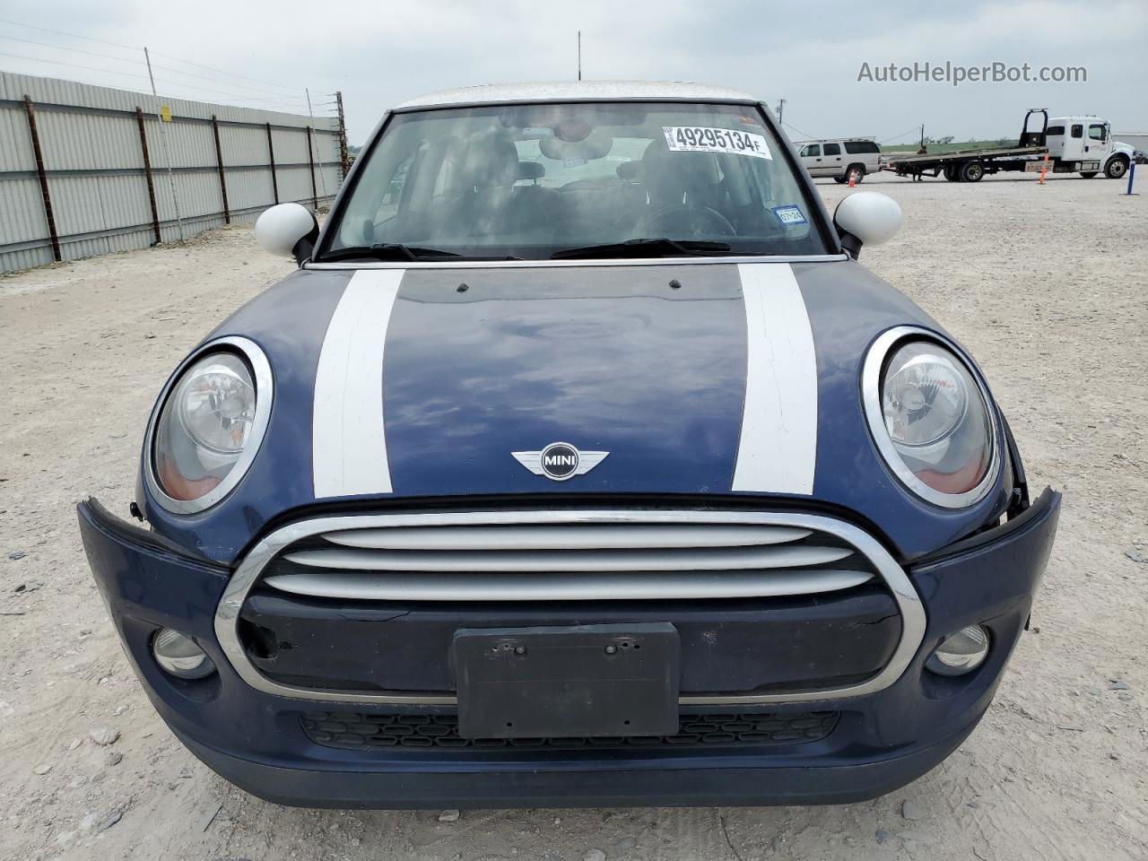 2015 Mini Cooper  Blue vin: WMWXM5C58FT974157