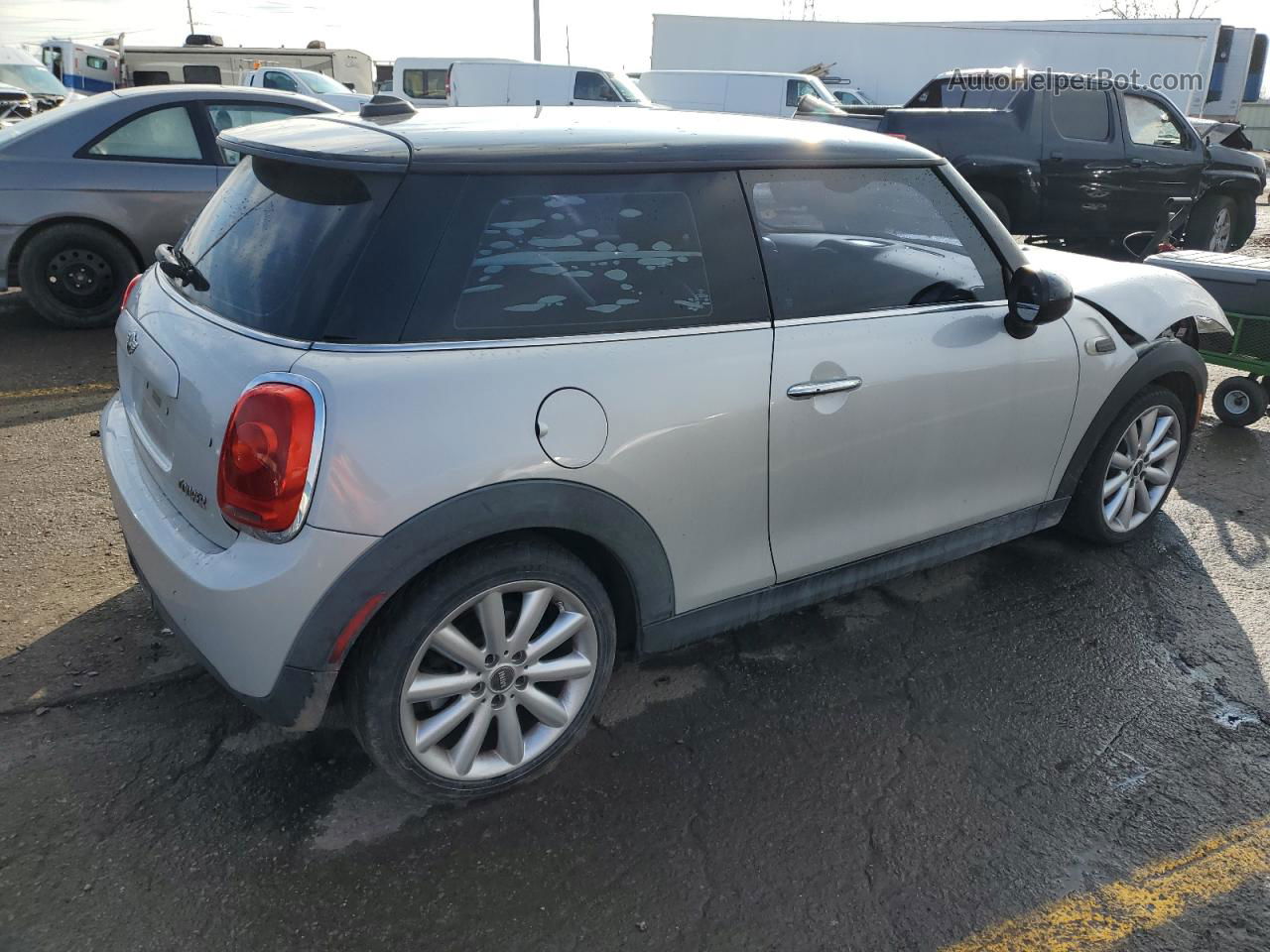 2015 Mini Cooper  Gray vin: WMWXM5C59F3A58641