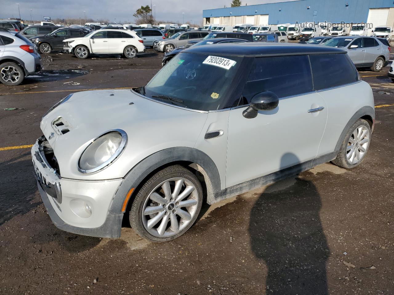 2015 Mini Cooper  Gray vin: WMWXM5C59F3A58641