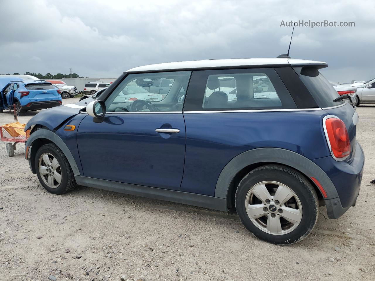 2015 Mini Cooper  Blue vin: WMWXM5C59FT937053