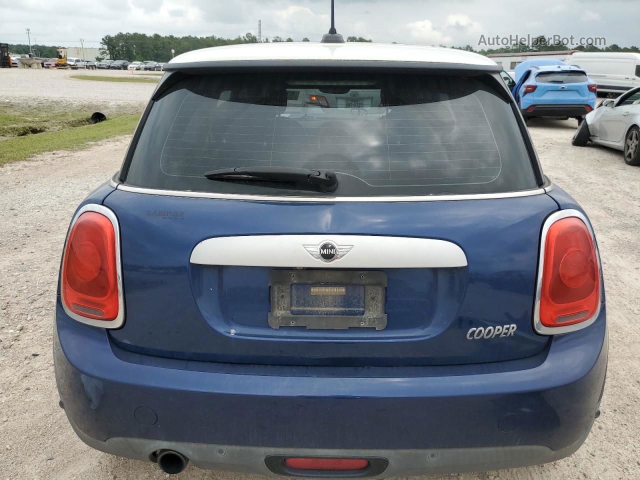 2015 Mini Cooper  Blue vin: WMWXM5C59FT937053