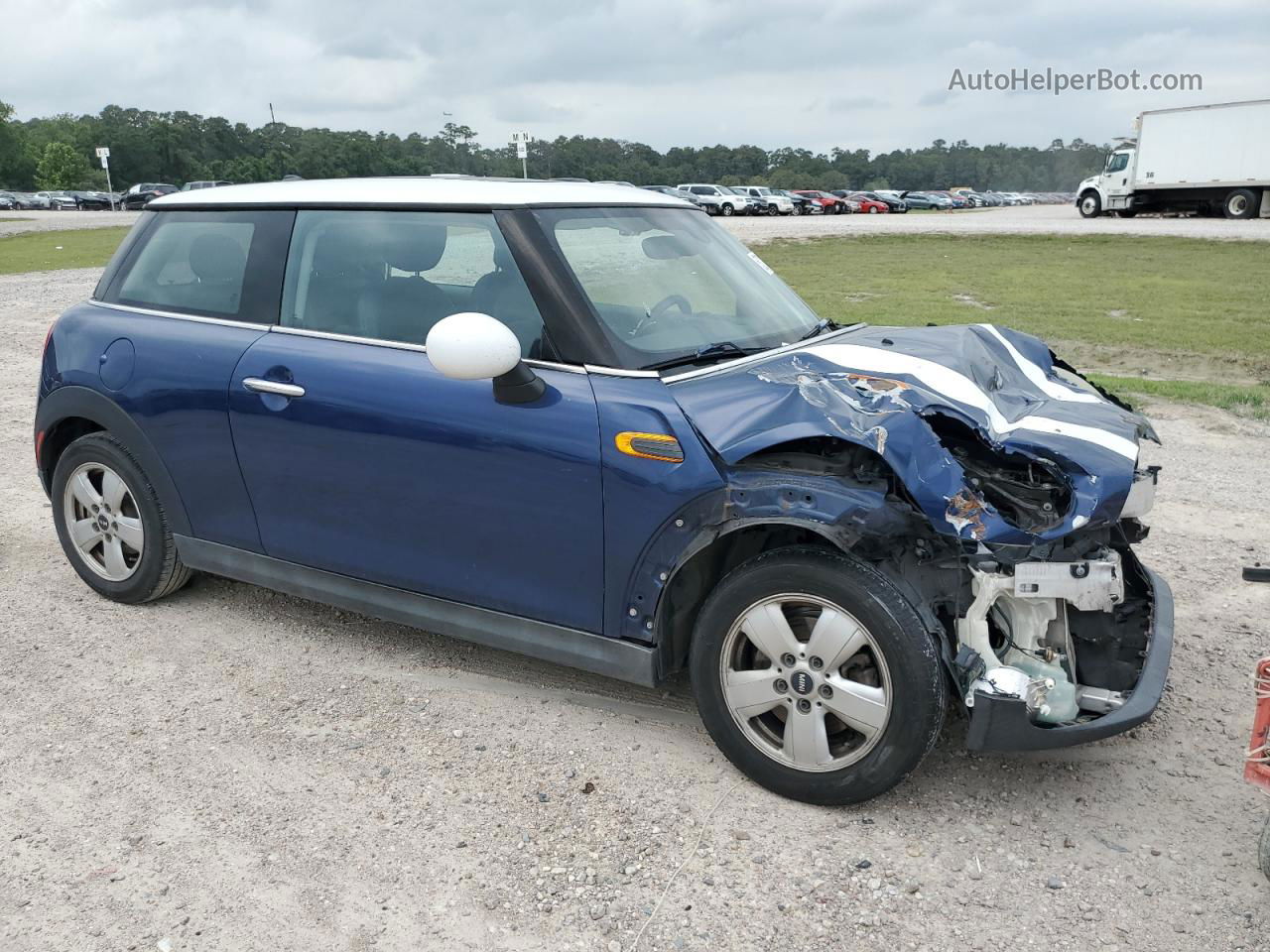 2015 Mini Cooper  Blue vin: WMWXM5C59FT937053