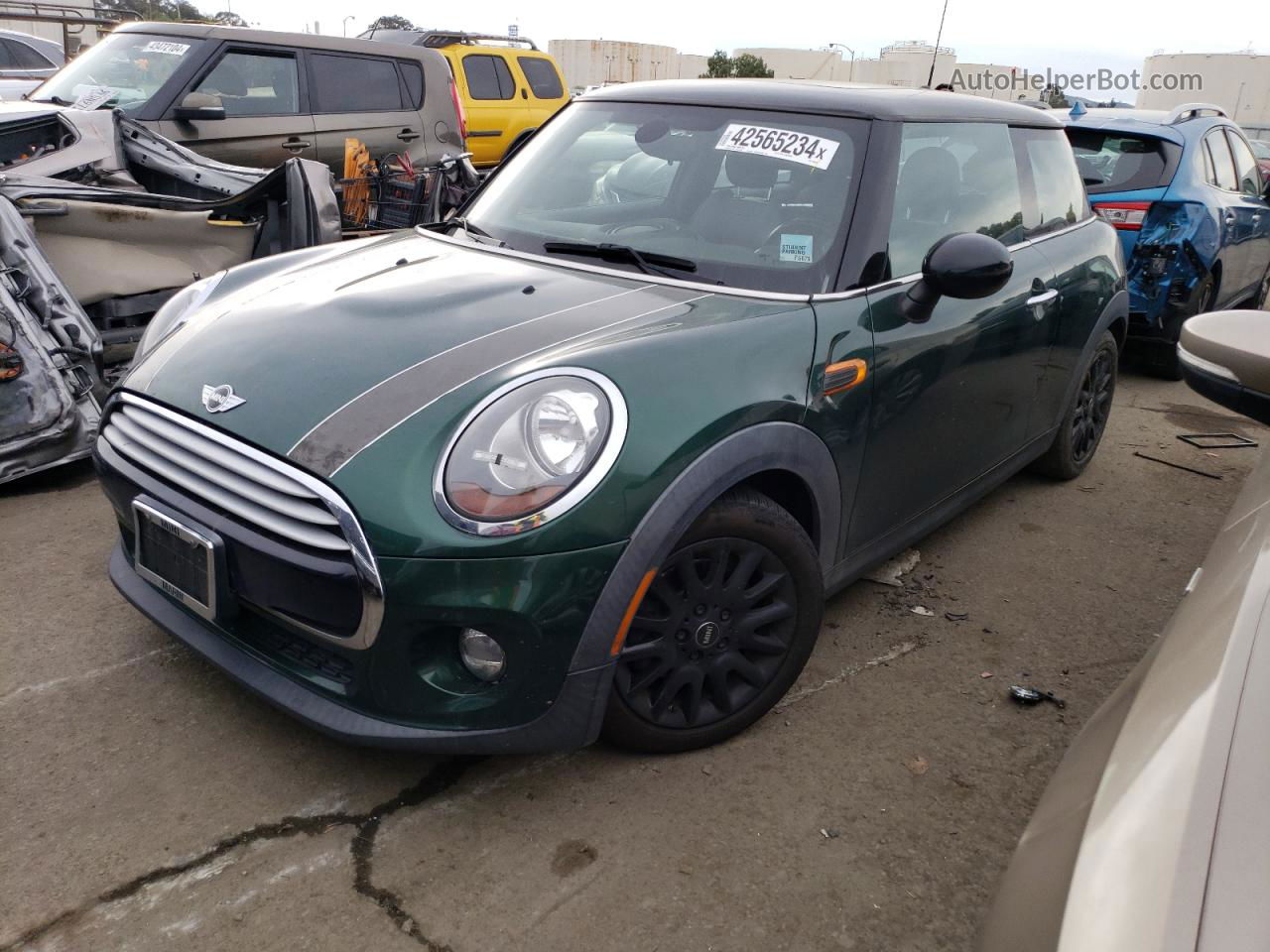 2015 Mini Cooper  Green vin: WMWXM5C59FT940650