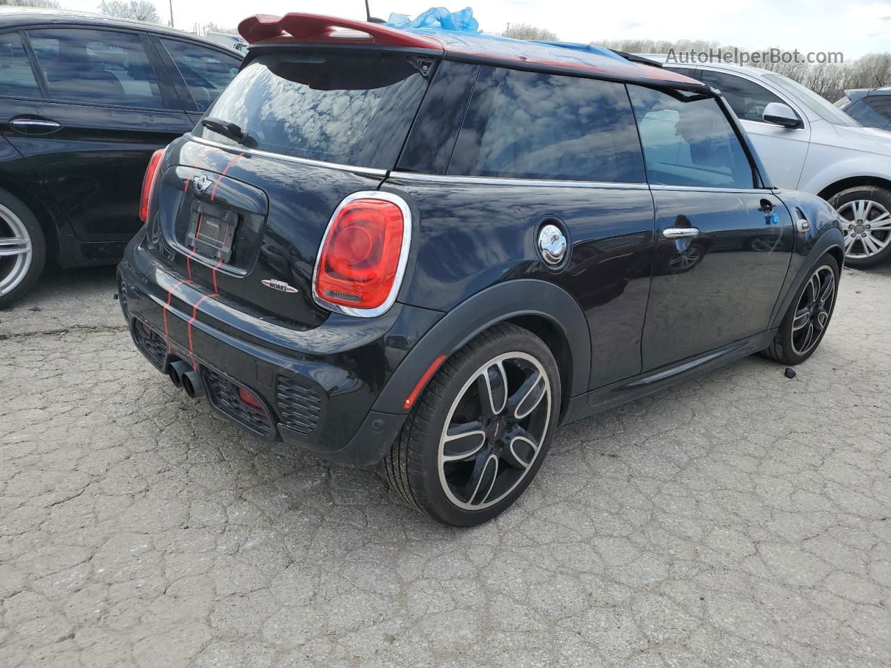 2015 Mini Cooper John Cooper Works Black vin: WMWXM9C55FT996415