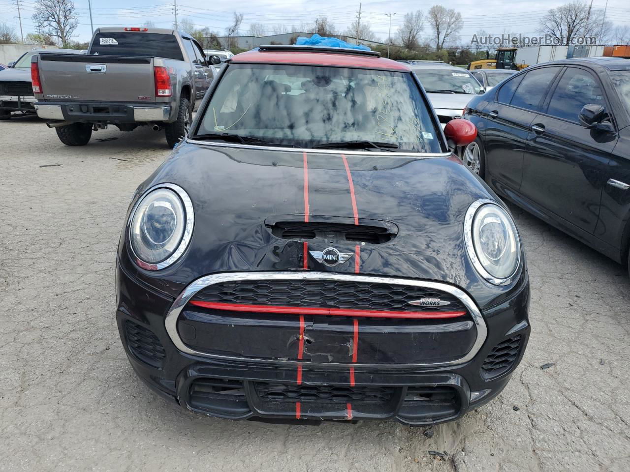 2015 Mini Cooper John Cooper Works Black vin: WMWXM9C55FT996415