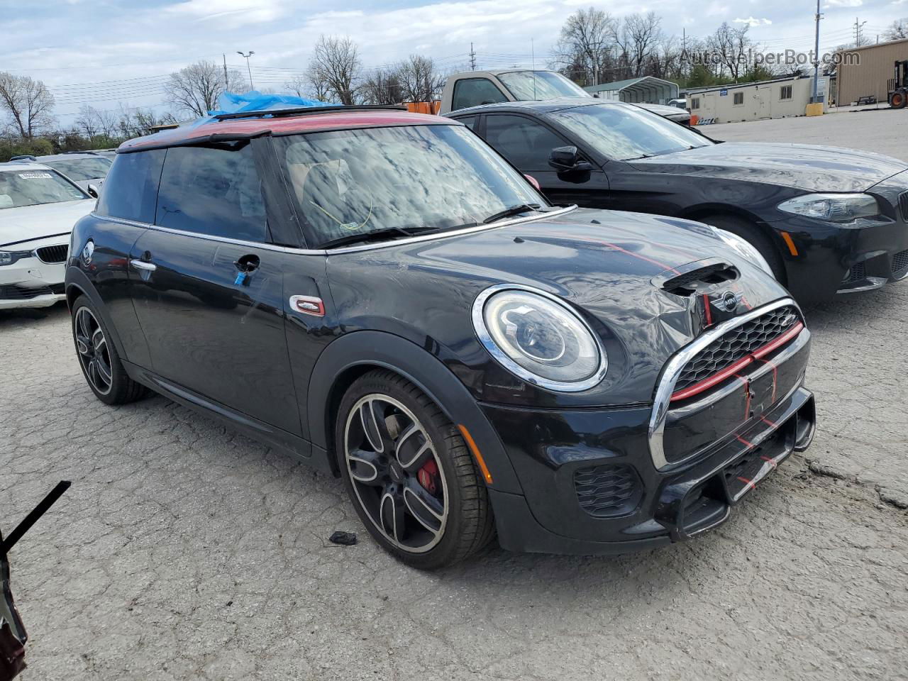 2015 Mini Cooper John Cooper Works Black vin: WMWXM9C55FT996415