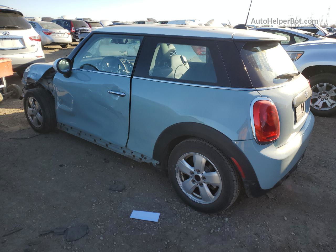 2018 Mini Cooper  Turquoise vin: WMWXP5C51J2G63663