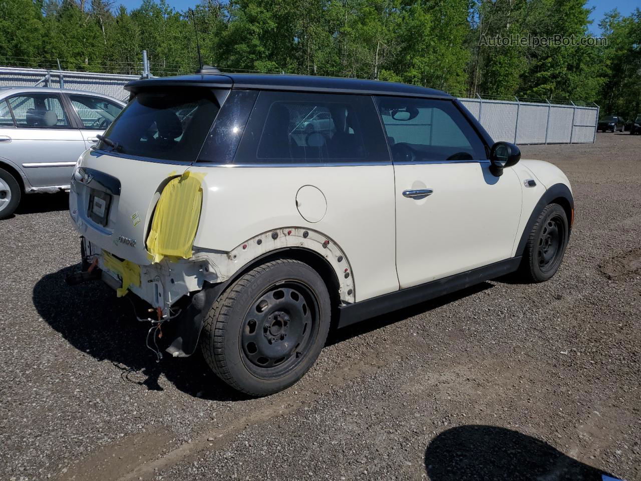 2018 Mini Cooper  White vin: WMWXP5C51J3C65007