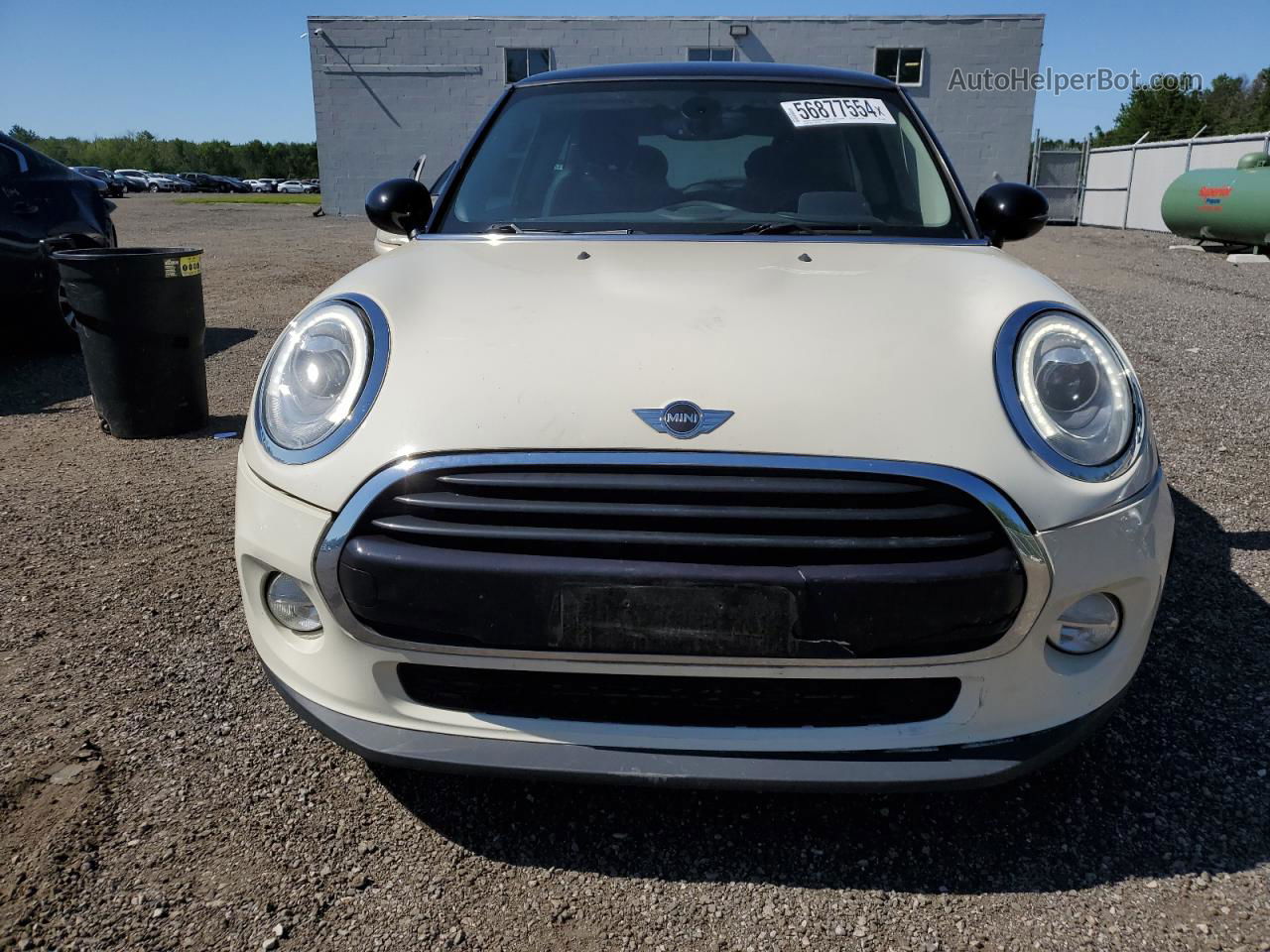 2018 Mini Cooper  White vin: WMWXP5C51J3C65007