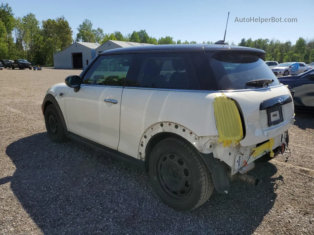 2018 Mini Cooper  White vin: WMWXP5C51J3C65007