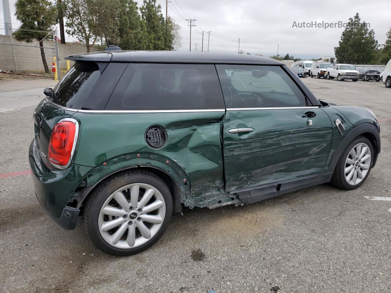 2018 Mini Cooper  Green vin: WMWXP5C53J2G63745