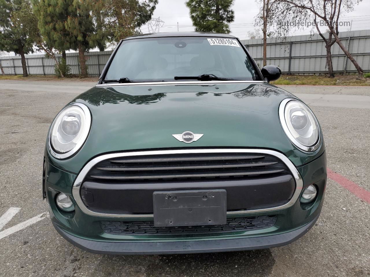 2018 Mini Cooper  Green vin: WMWXP5C53J2G63745